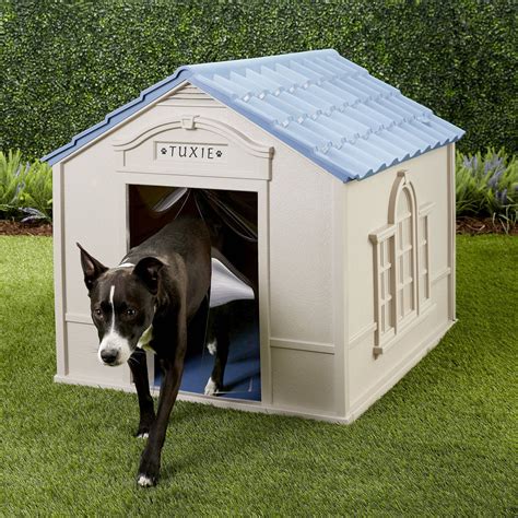 dog metal house|insulated dog house for large.